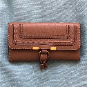 Chloe Marcie Long Wallet Nut